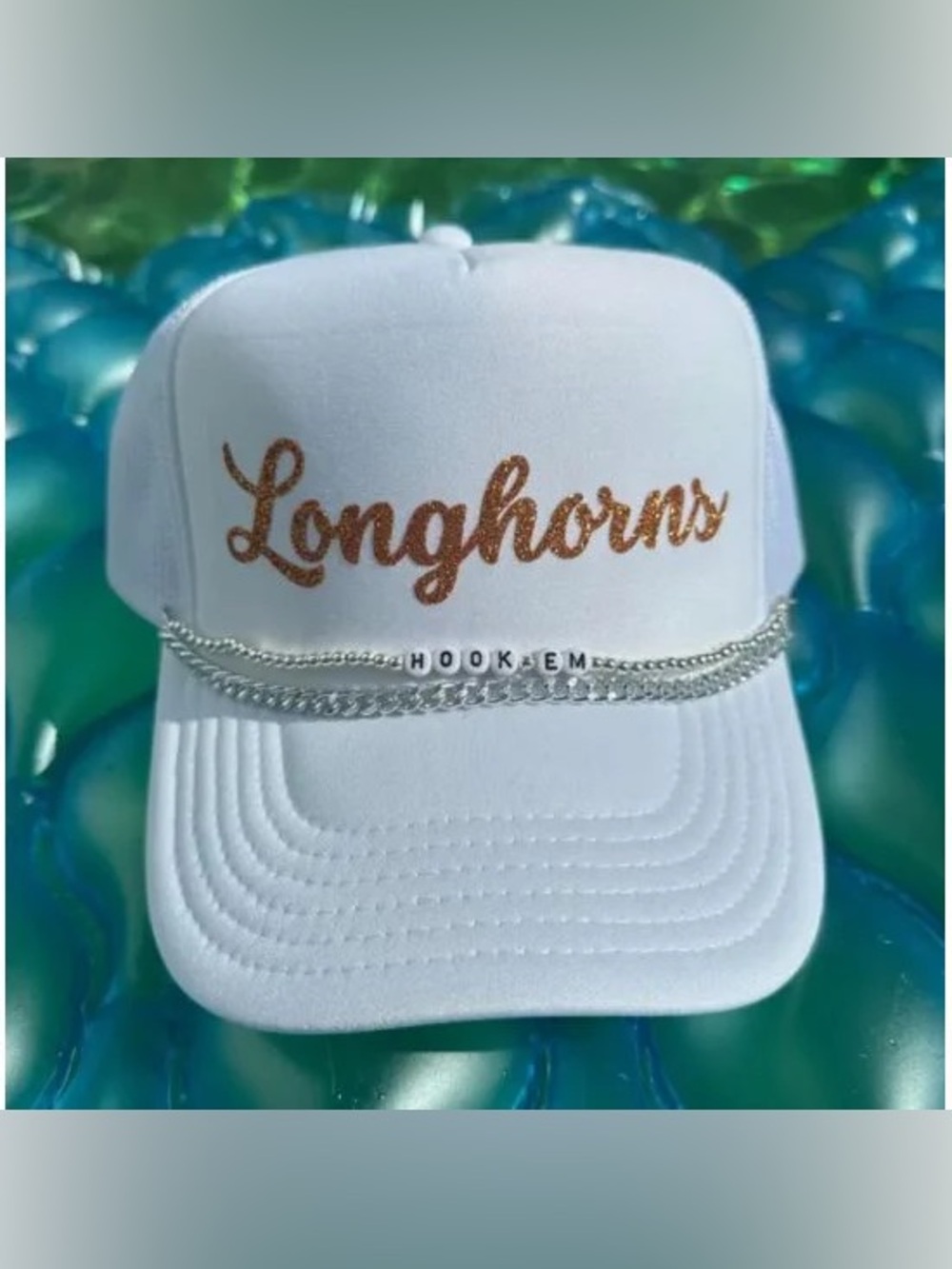 BRAND NEW WITH TAGS Longhorns Glam Trucker Cap